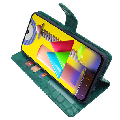 Pikkme green Wallet mobile flip cover for Samsung M31 – photo 4