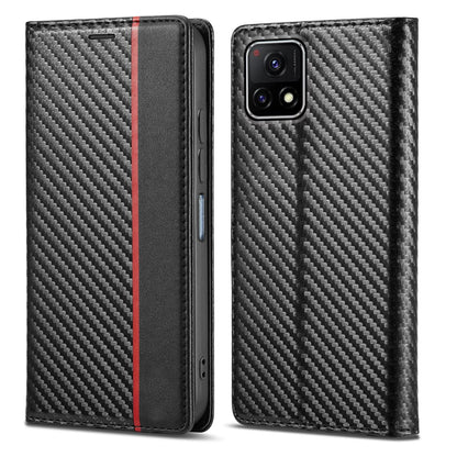 Black wallet flip cover for Vivo Y72 5G – Pikkme