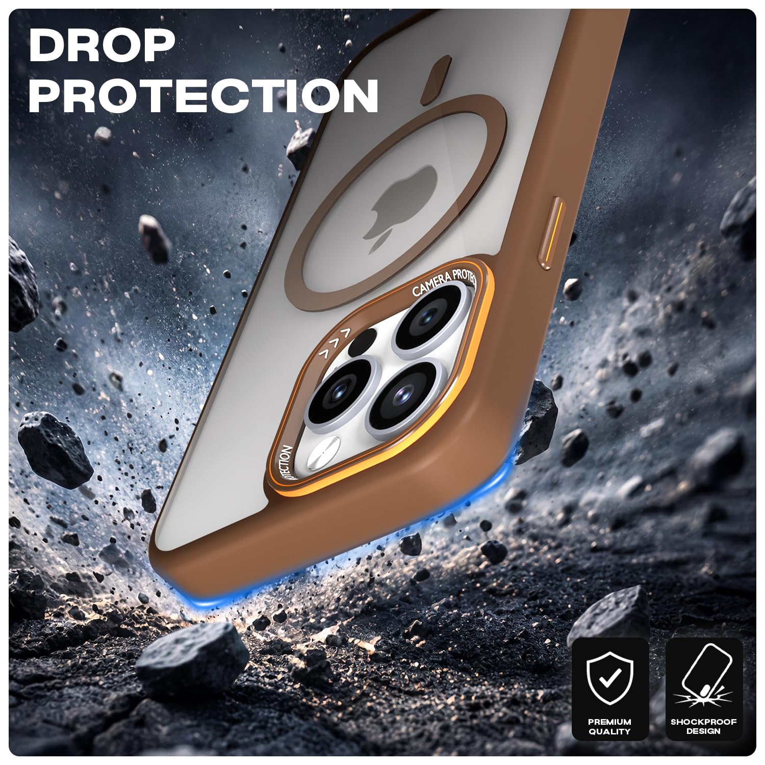 Pikkme brown mag-safe phone cover for iPhone 14 Pro – photo 6