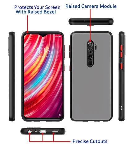 Redmi Note 8 Pro Matte back cover in black by Pikkme – photo 3