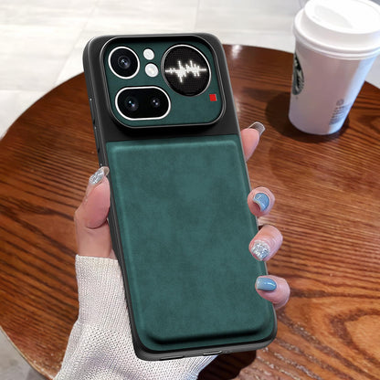 Pikkme Nothing Phone 4a Pro 5G Leather green mobile back cover – photo 7