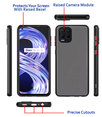 Black mobile back cover for Realme 8/8 Pro 4G – Pikkme – photo 3