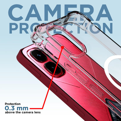 Pikkme transparent mag-safe mobile back cover for Infinix GT 50 Pro 5G – photo 5