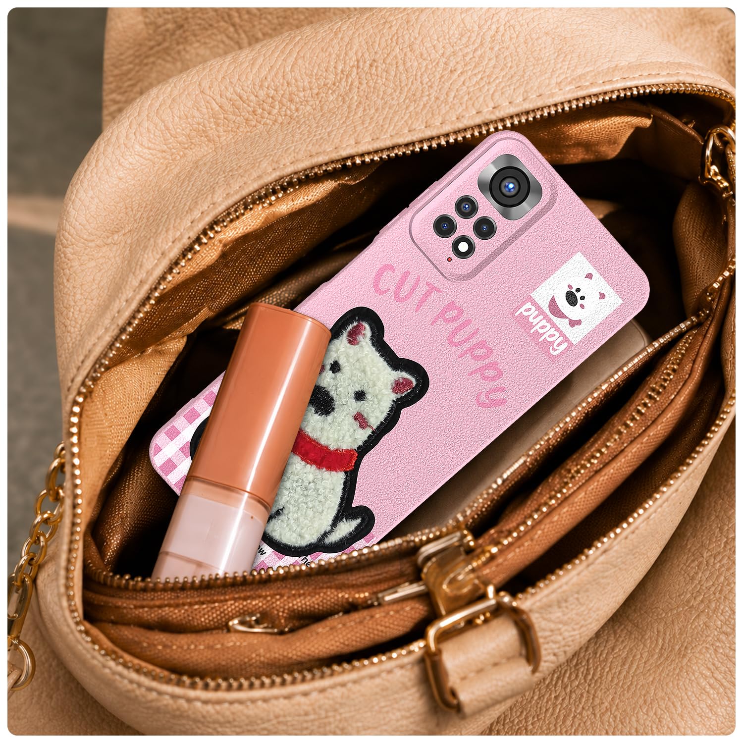 Pikkme Redmi Note 11/Note 11s pink phone cover – photo 5