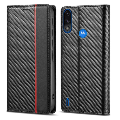 Black Wallet flip case for Moto E7 Power – Pikkme