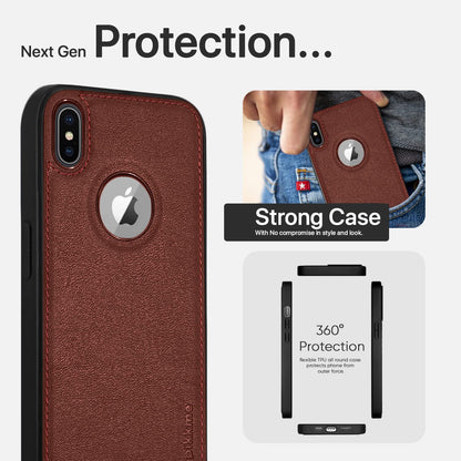 Brown mobile back cover for iPhone X/XS – Pikkme – photo 6