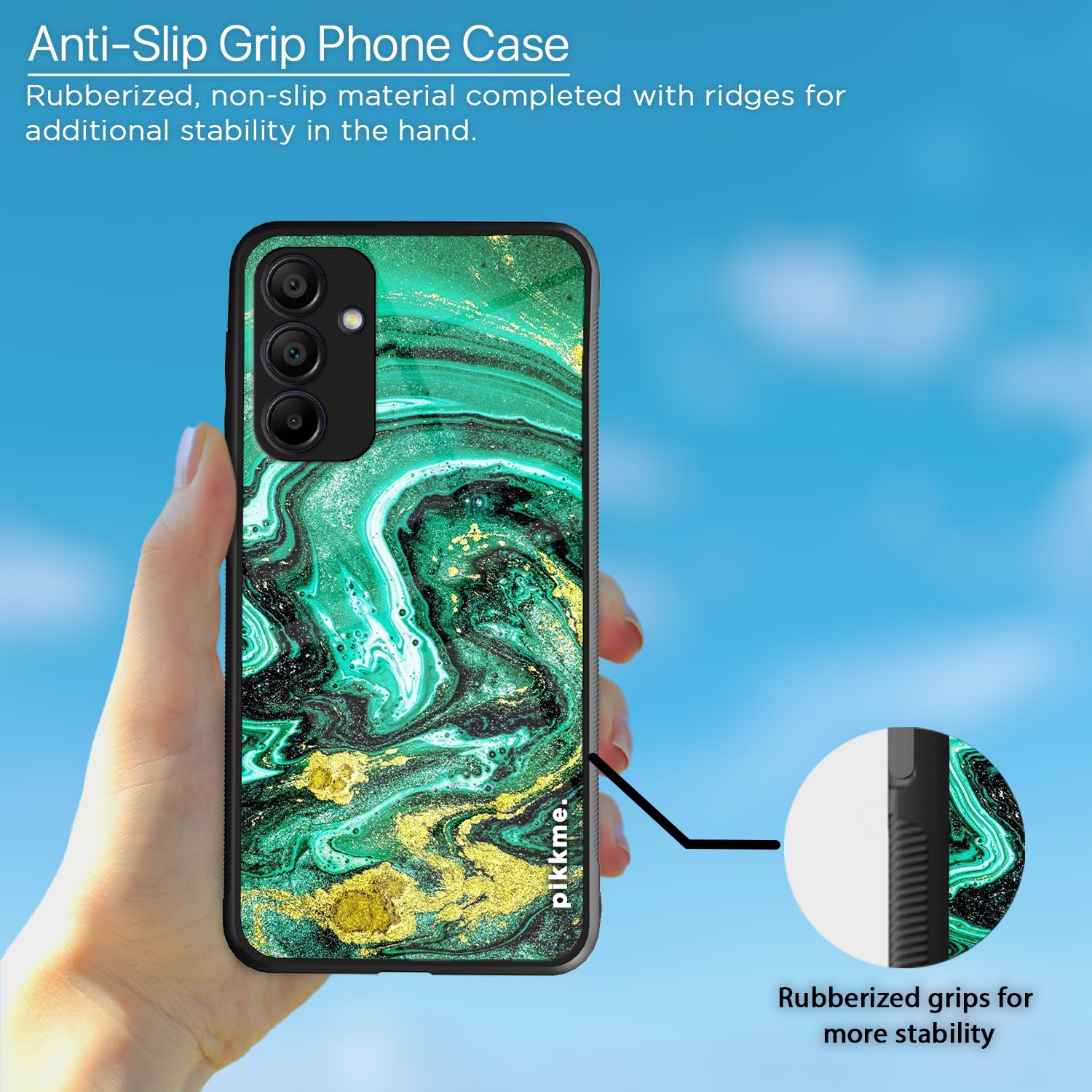 Samsung A15 5G Hybrid mobile back cover by Pikkme – photo 5