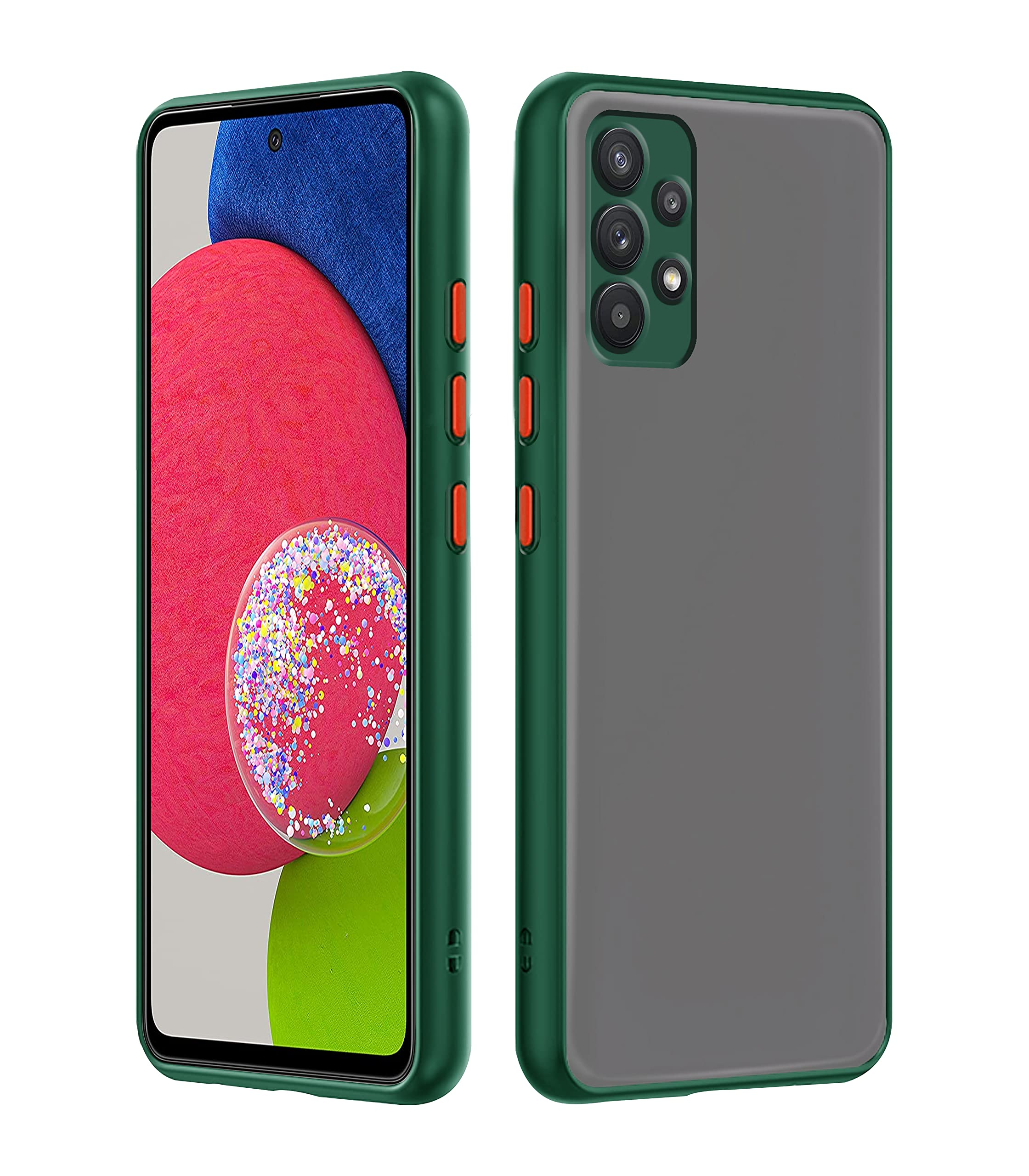 Pikkme green Hybrid mobile cover for Samsung A53 5G