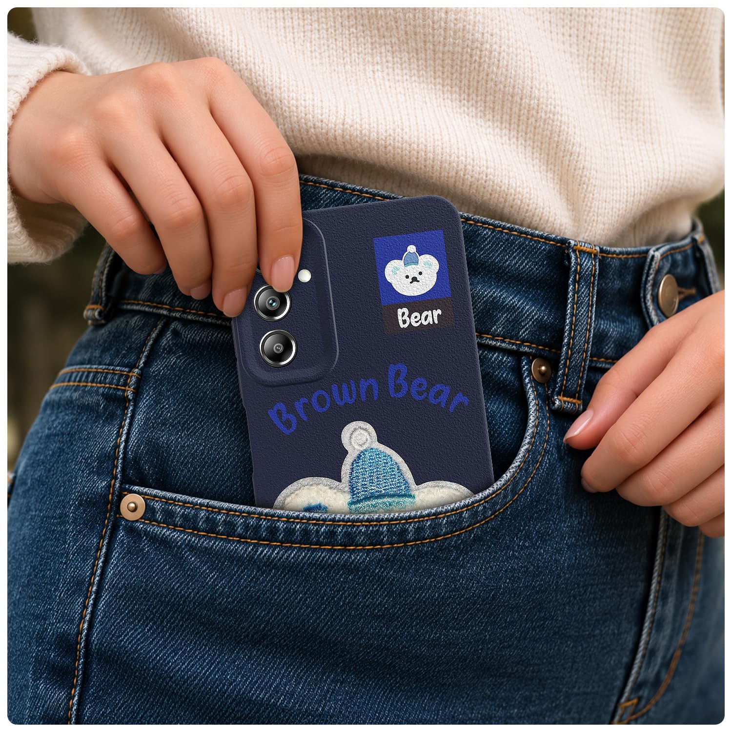 Pikkme Samsung A14 4G/A14 5G blue back cover – photo 4