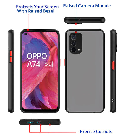 Pikkme black Hybrid phone cover for Oppo F19/F19s – photo 3