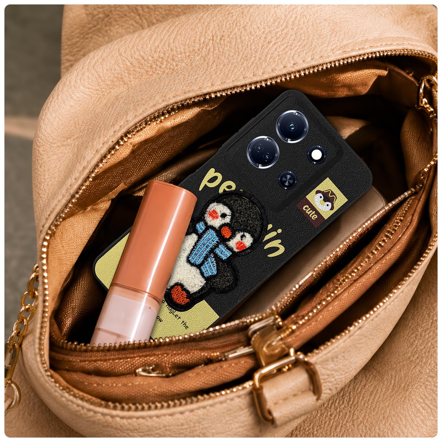 Pikkme Infinix Note 30 5G black mobile cover – photo 5