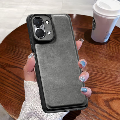 Pikkme Tecno Spark Go 3 Leather grey mobile cover – photo 7