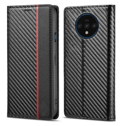 Pikkme OnePlus 7T black mobile flip cover