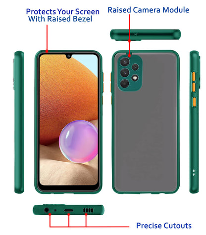 Pikkme Samsung A32 4G Hybrid green mobile cover – photo 3