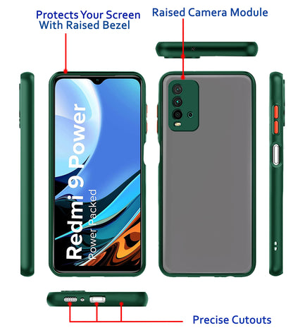 Redmi 9 Power mobile cover in light green by Pikkme – photo 3