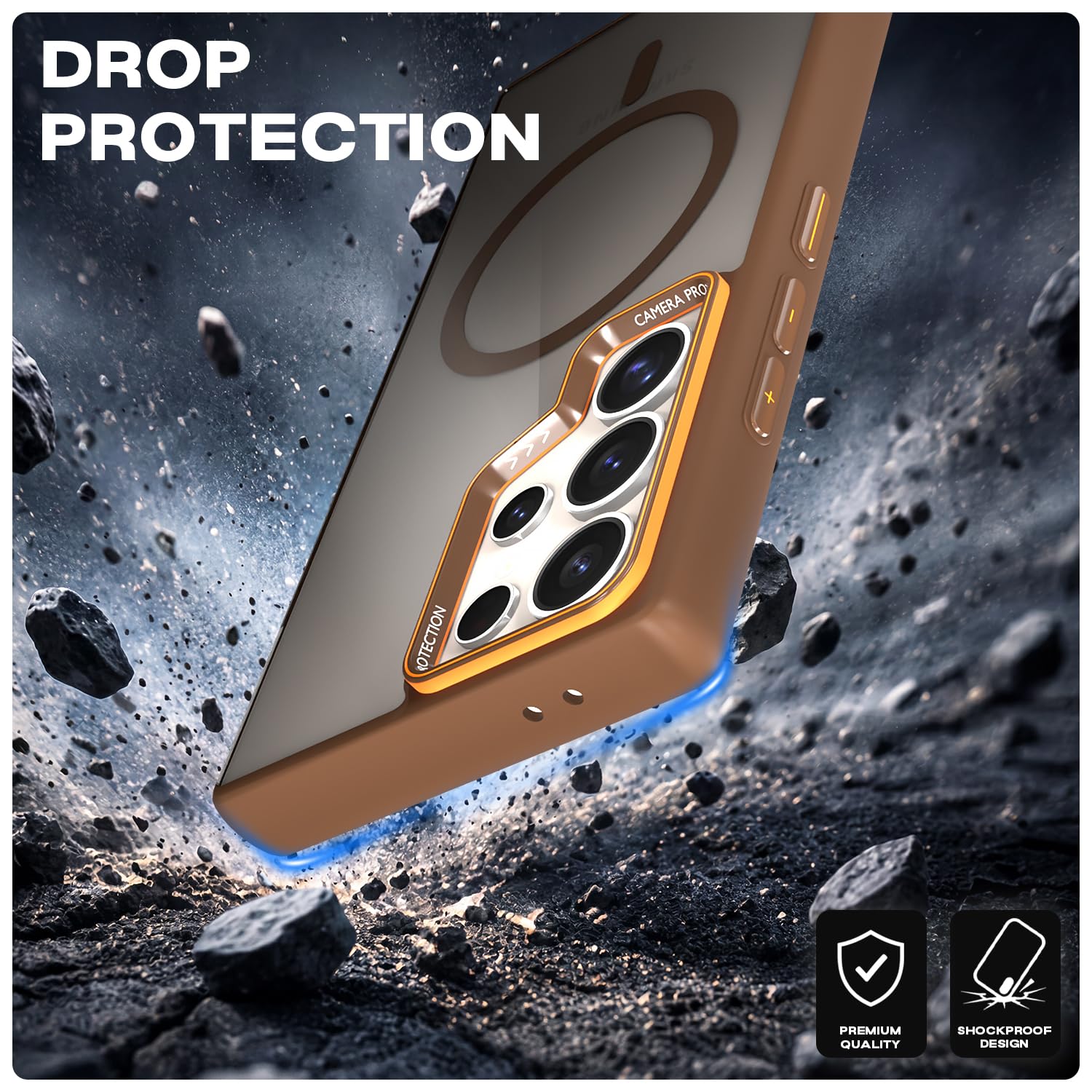 Pikkme Samsung S24 Ultra 5G brown mag-safe phone cover – photo 6