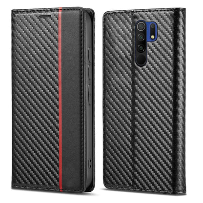 Pikkme Redmi 9 Prime/Poco M2 Wallet black flip cover