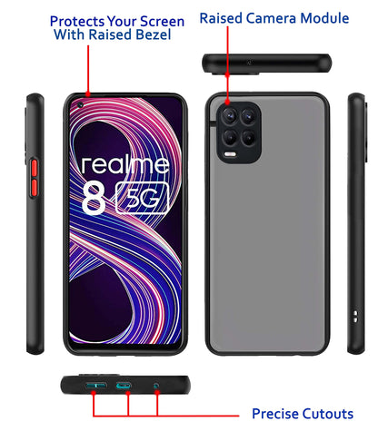 Pikkme black back cover for Realme 8/8s/Narzo 30 5G – photo 3