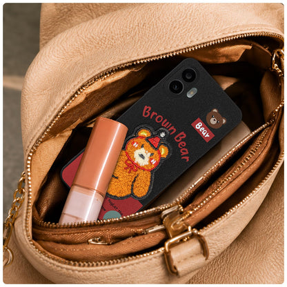 CMF Phone 1 Plush Patch mobile back cover in cherry by Pikkme – photo 5