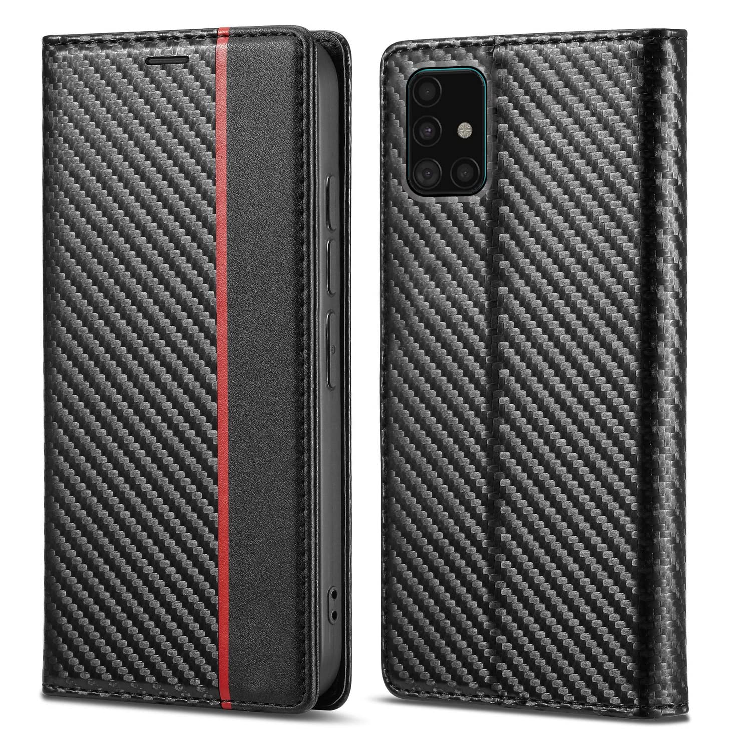 Pikkme Samsung A51 Wallet black flip case