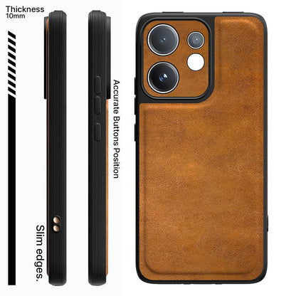 Pikkme Vivo V60/T4 Pro 5G Leather brown phone cover – photo 3
