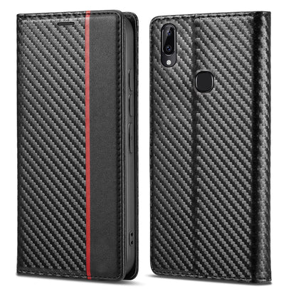 Vivo Y83 Pro flip case in black by Pikkme