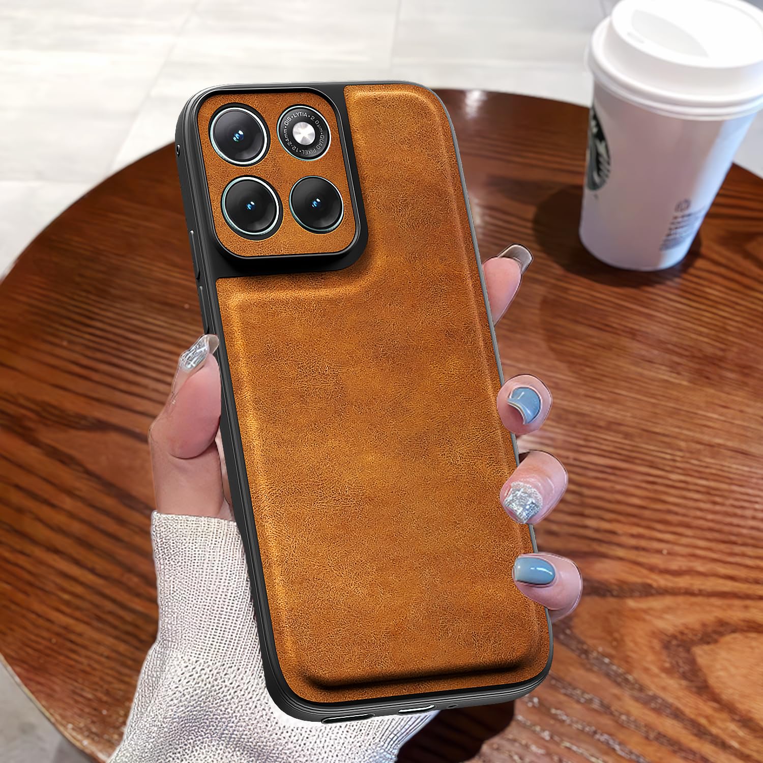 Brown mobile cover for Moto Edge 70 Fusion 5G – Pikkme – photo 7