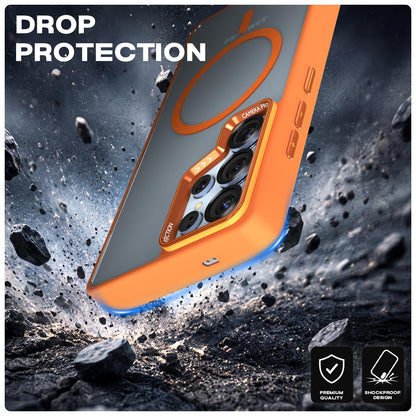 Orange mag-safe mobile cover for Samsung S25 Ultra 5G – Pikkme – photo 6