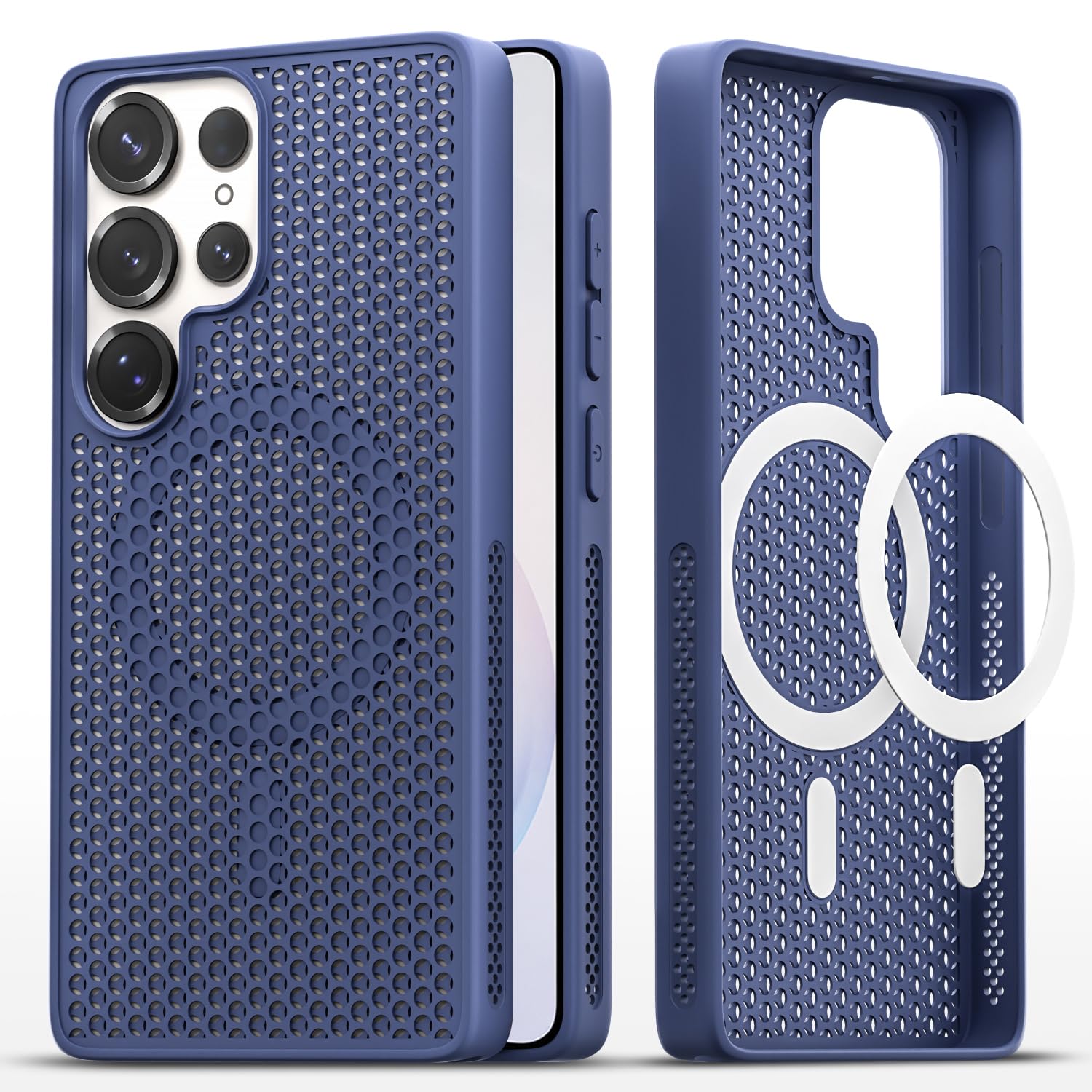 Pikkme blue mobile back cover for Samsung S26 Ultra 5G