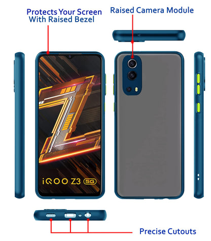 Pikkme blue back cover for iQOO Z3 5G – photo 3