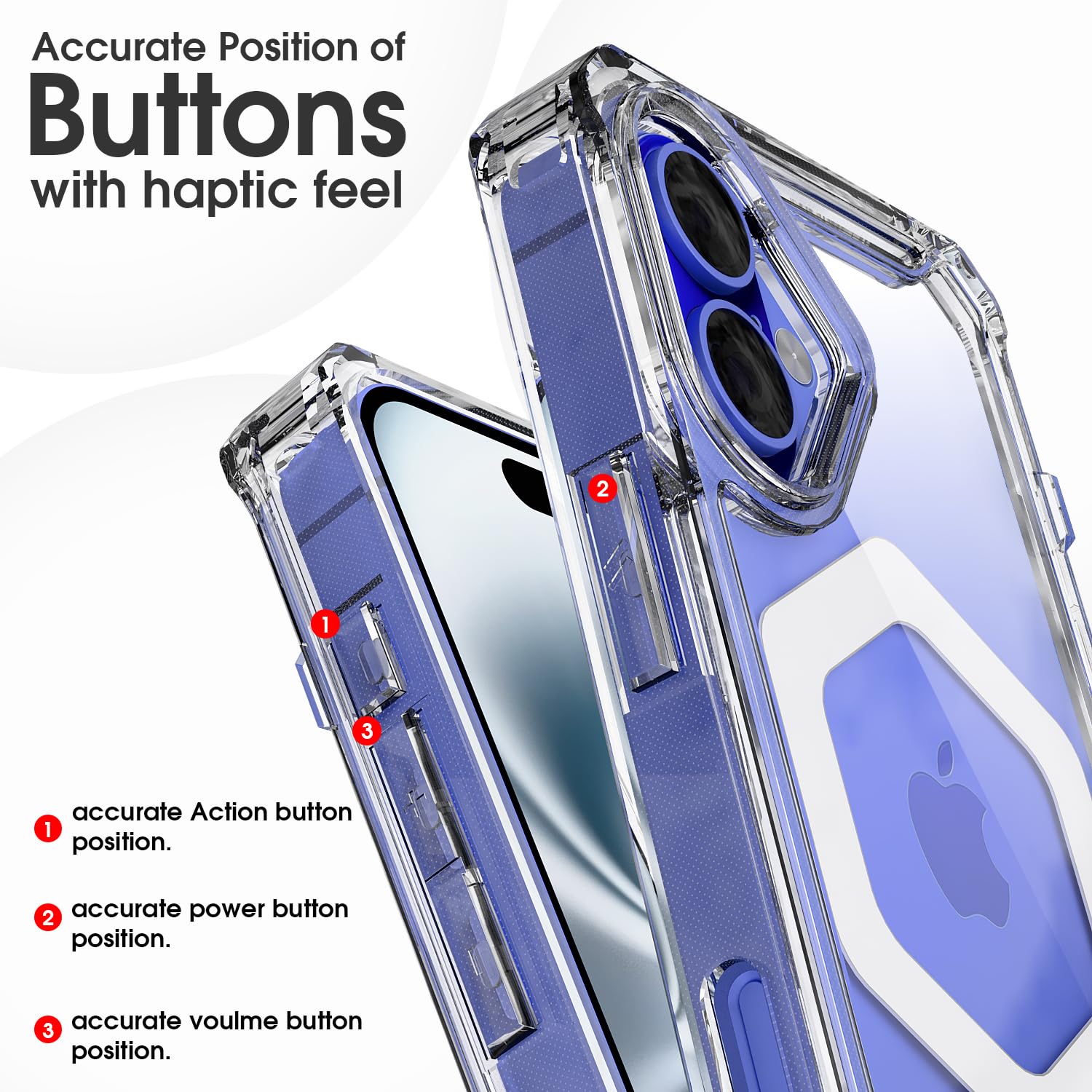 Pikkme transparent mag-safe mobile cover for iPhone 16 – photo 5