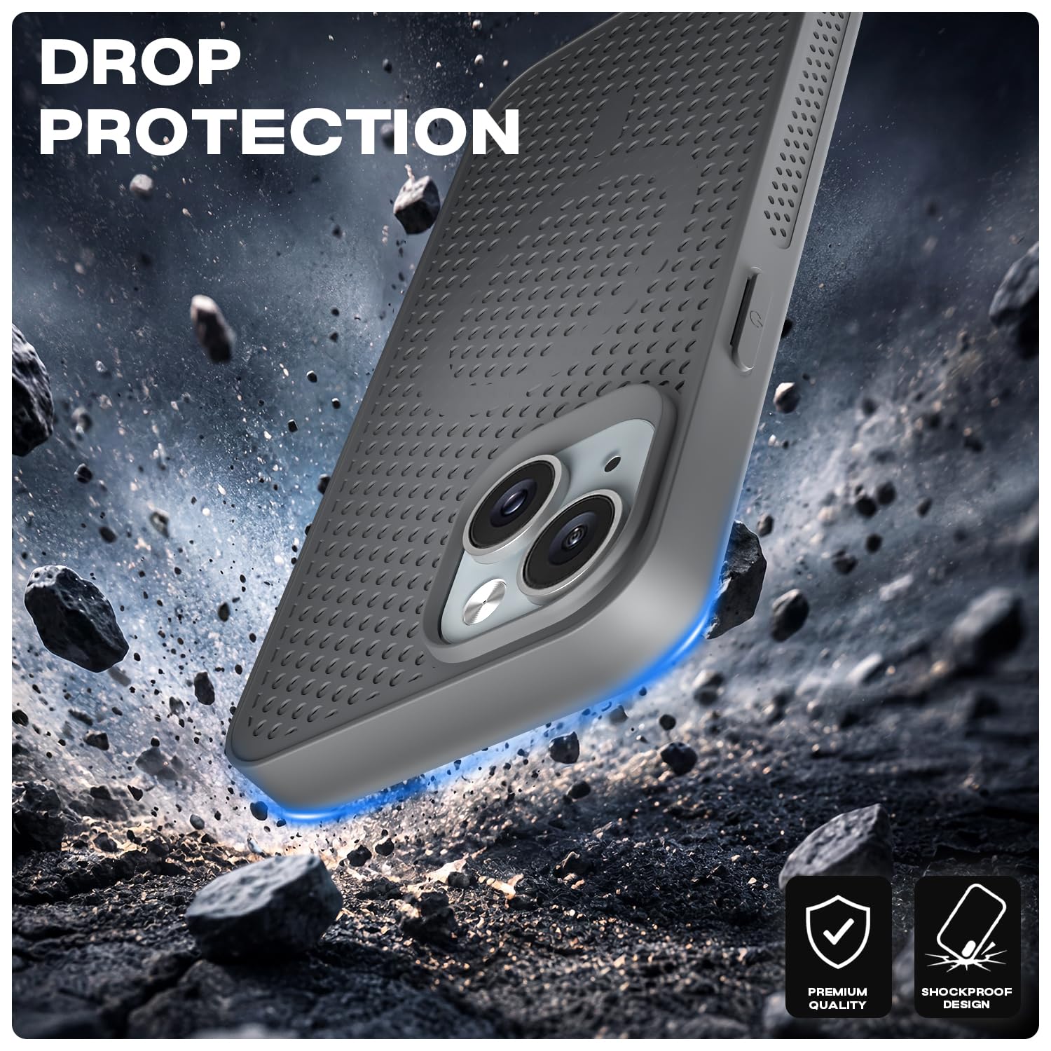 Pikkme iPhone 15 Plus grey mobile back cover – photo 4