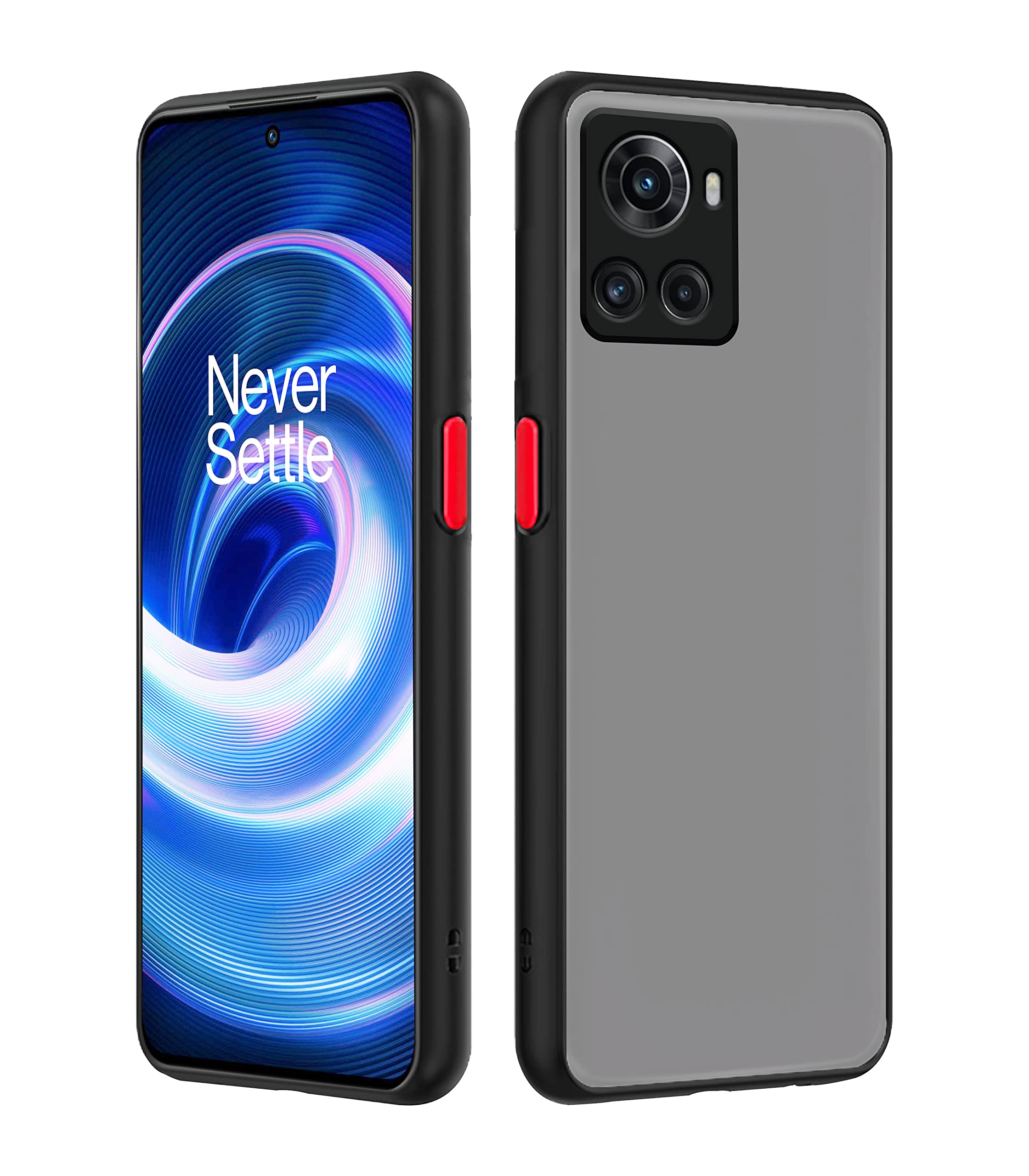 Pikkme OnePlus 10R Hybrid black phone cover