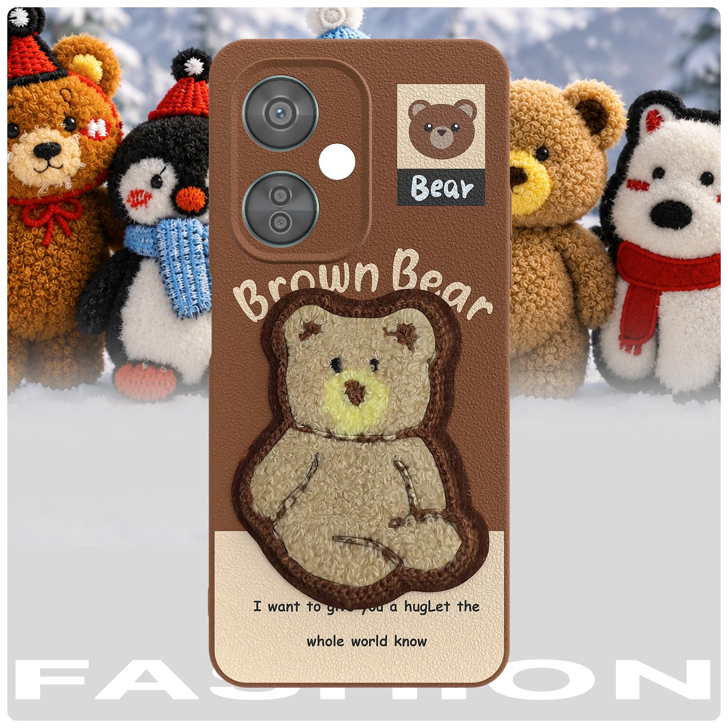 Brown phone cover for OnePlus Nord CE 3 Lite 5G – Pikkme – photo 7