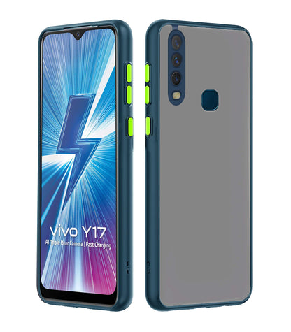 Vivo Y12/Y15/Y17/U10 mobile cover in blue by Pikkme