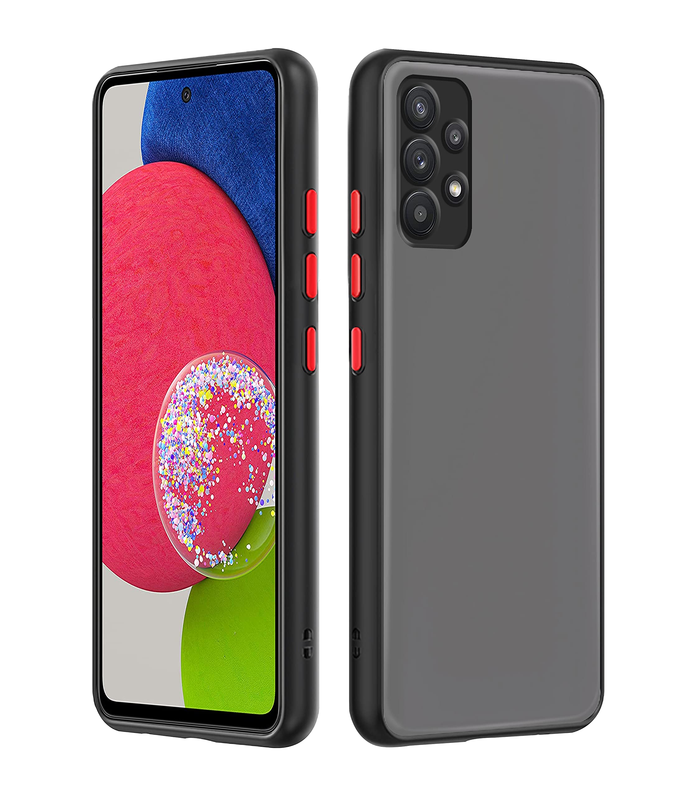 Pikkme Samsung A53 5G black back cover