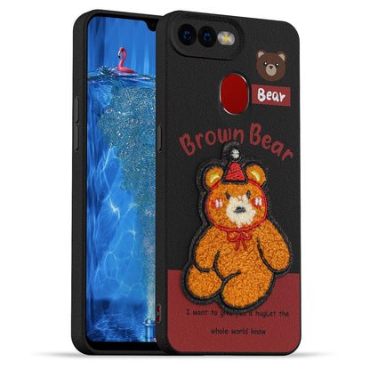 Cherry Plush Patch mobile cover for Oppo F9/F9 Pro/A5/A5s/A7 – Pikkme