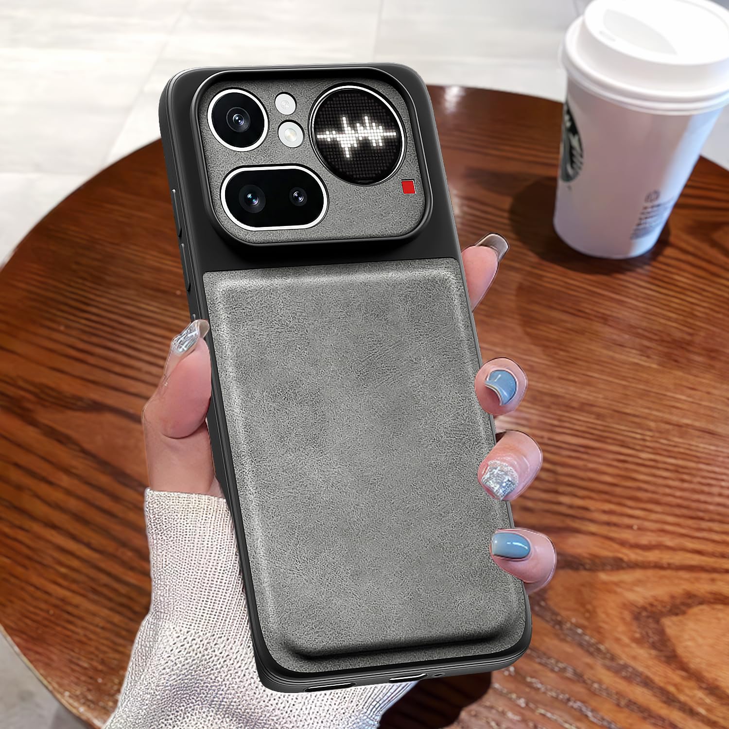 Nothing Phone 4a Pro 5G phone cover in grey by Pikkme – photo 7