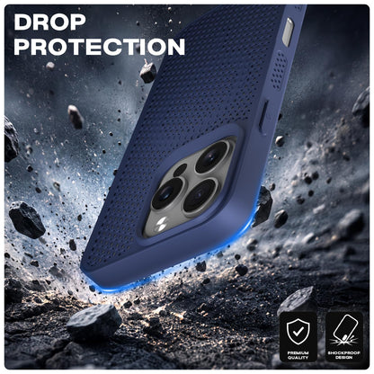 Blue MagSafe phone cover for iPhone 16 Pro Max – Pikkme – photo 4