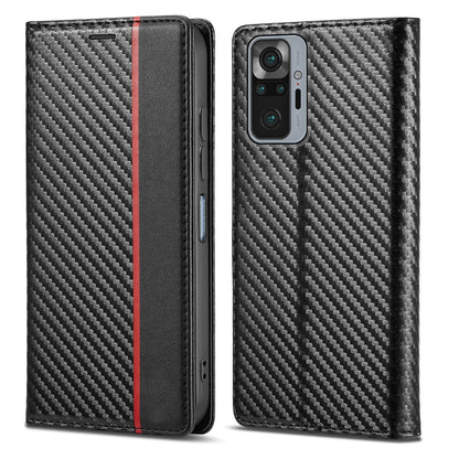 Pikkme black mobile flip cover for Redmi Note 10 Pro/Note 10 Pro Max