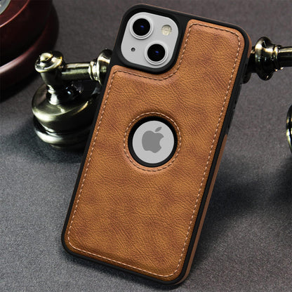 Pikkme iPhone 14 Plus Flexible Pu Leather Back Case (Brown)