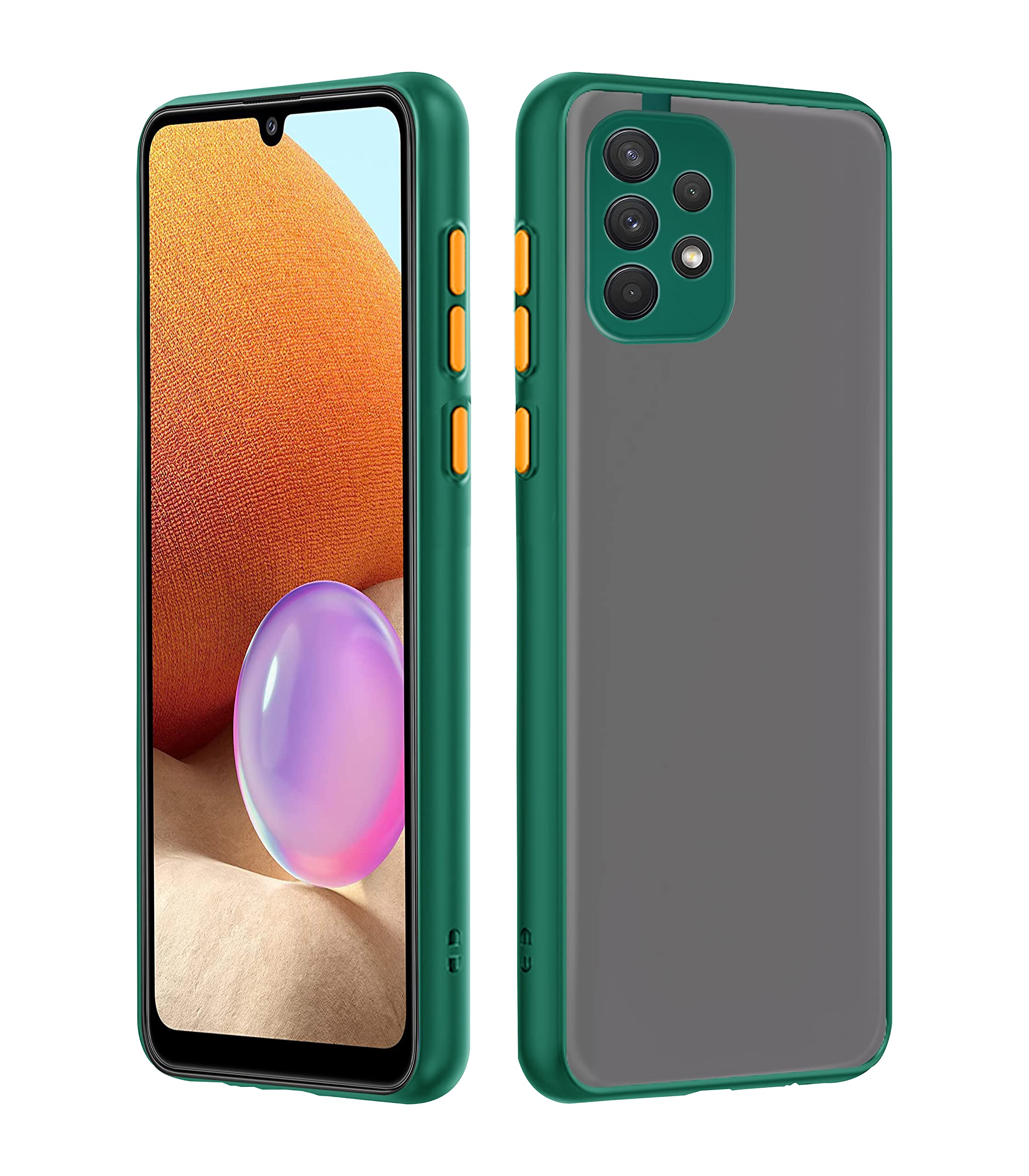 Pikkme Samsung A32 4G green mobile back cover