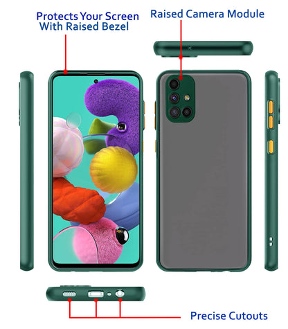 Pikkme light green mobile back cover for Samsung A51 – photo 3