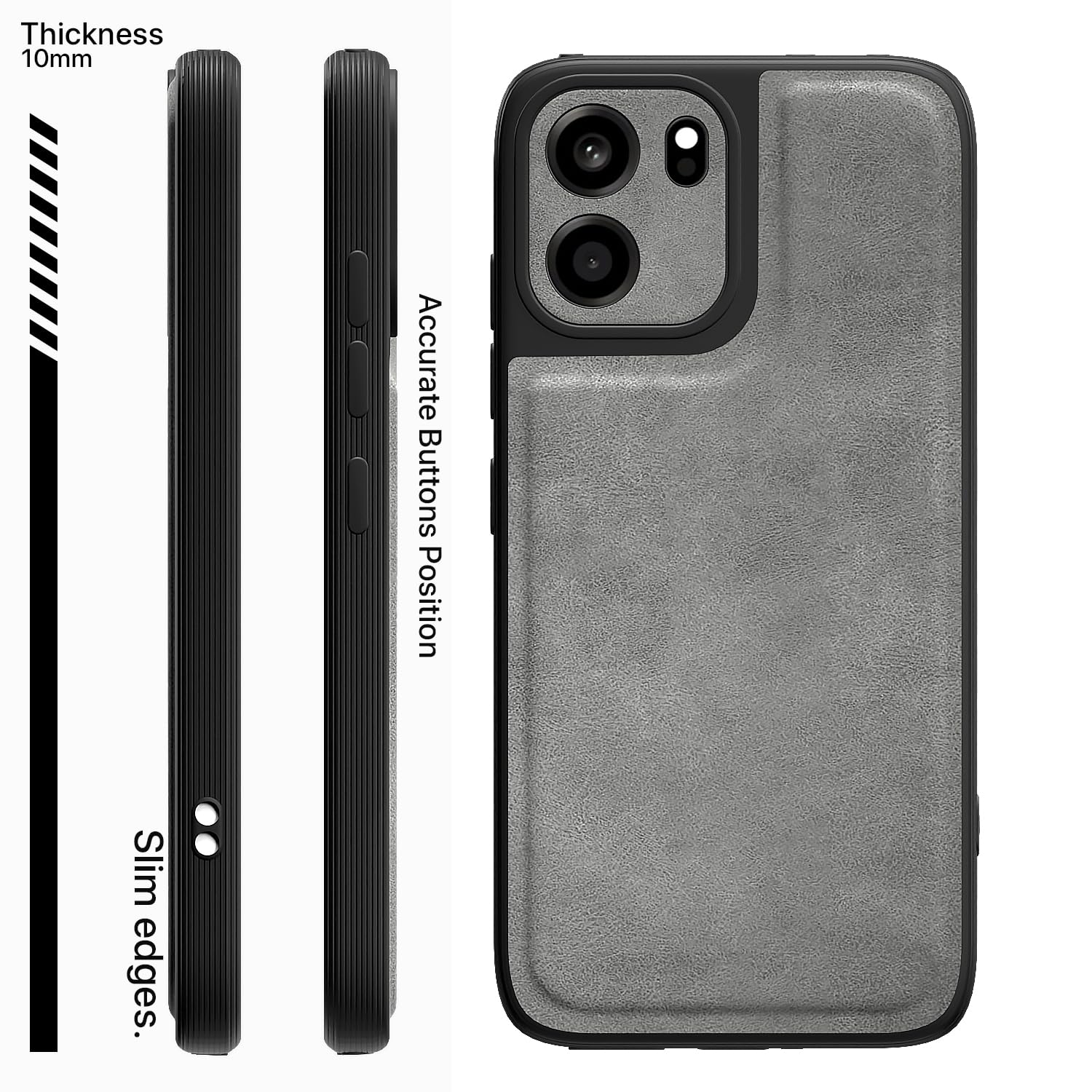Pikkme OnePlus Nord CE 6 5G grey phone cover – photo 3