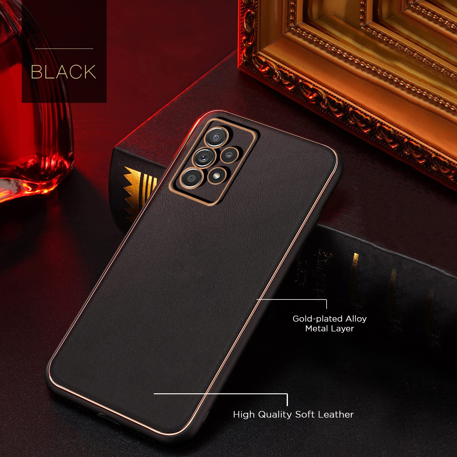 Pikkme black phone cover for Samsung A33 5G – photo 6