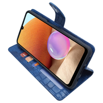 Samsung M12 mobile flip cover in blue by Pikkme – photo 4
