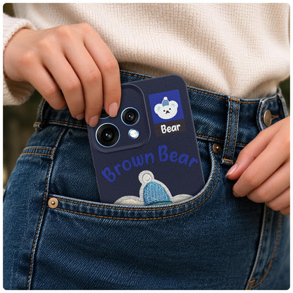 Oppo Reno 15 5G mobile back cover in blue by Pikkme – photo 4