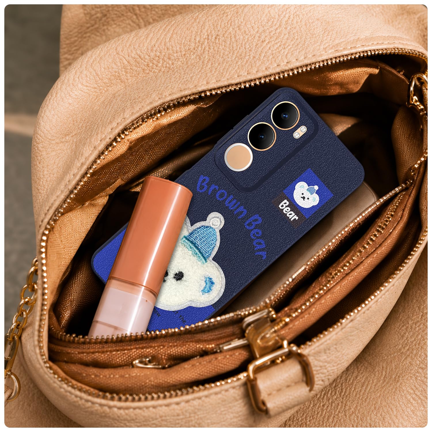 Blue back cover for Vivo Y19s/Y29 5G – Pikkme – photo 5