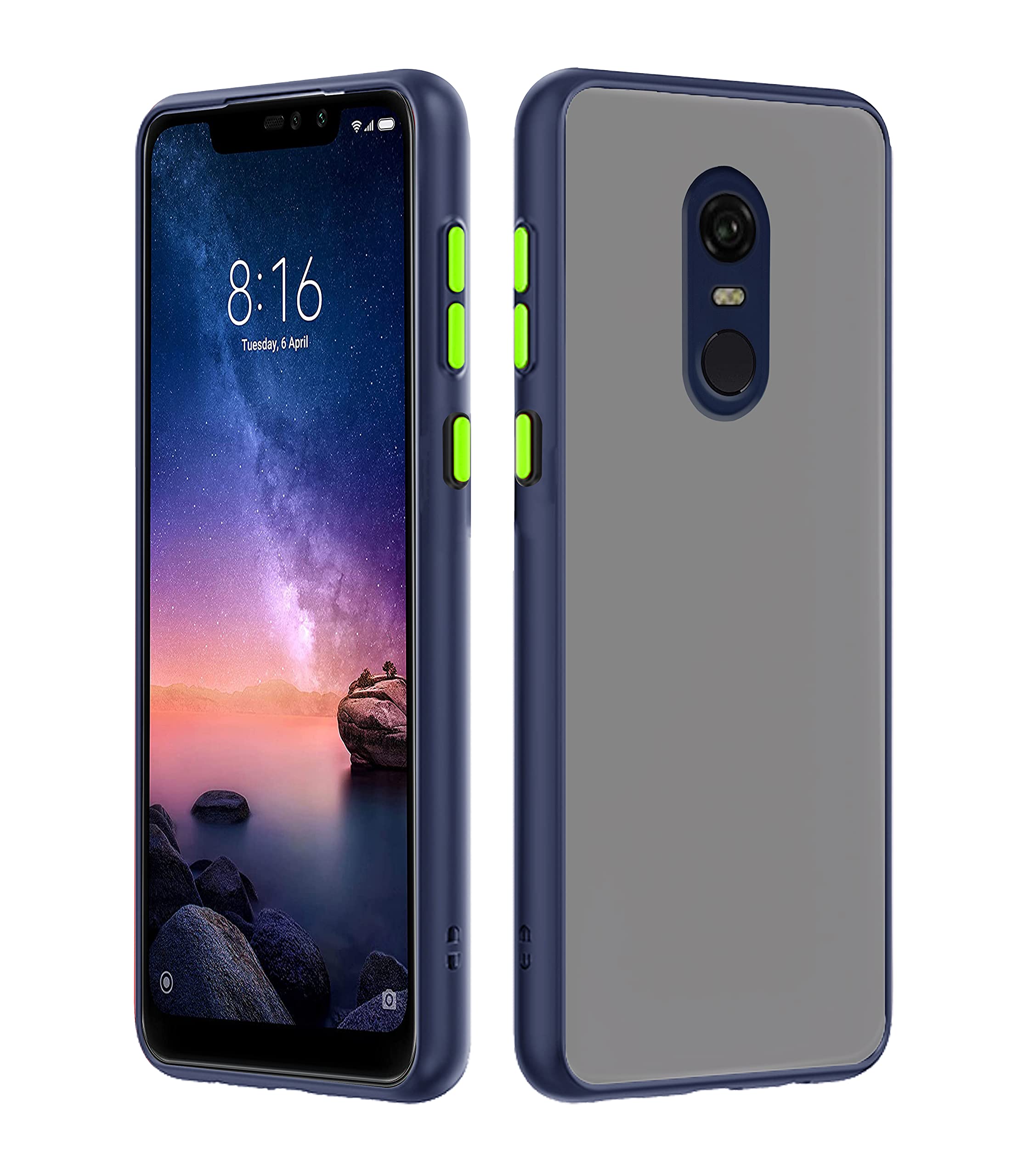 Blue Matte phone cover for Redmi Note 4 – Pikkme