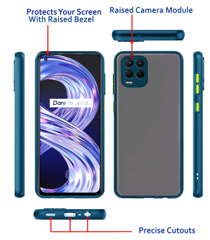 Blue Hybrid mobile back cover for Realme 8/8 Pro 4G – Pikkme – photo 3